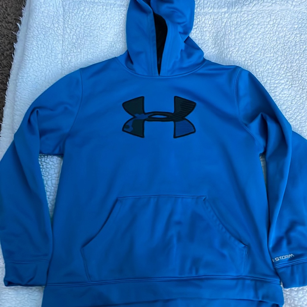 Blue Under Armor Hoodie